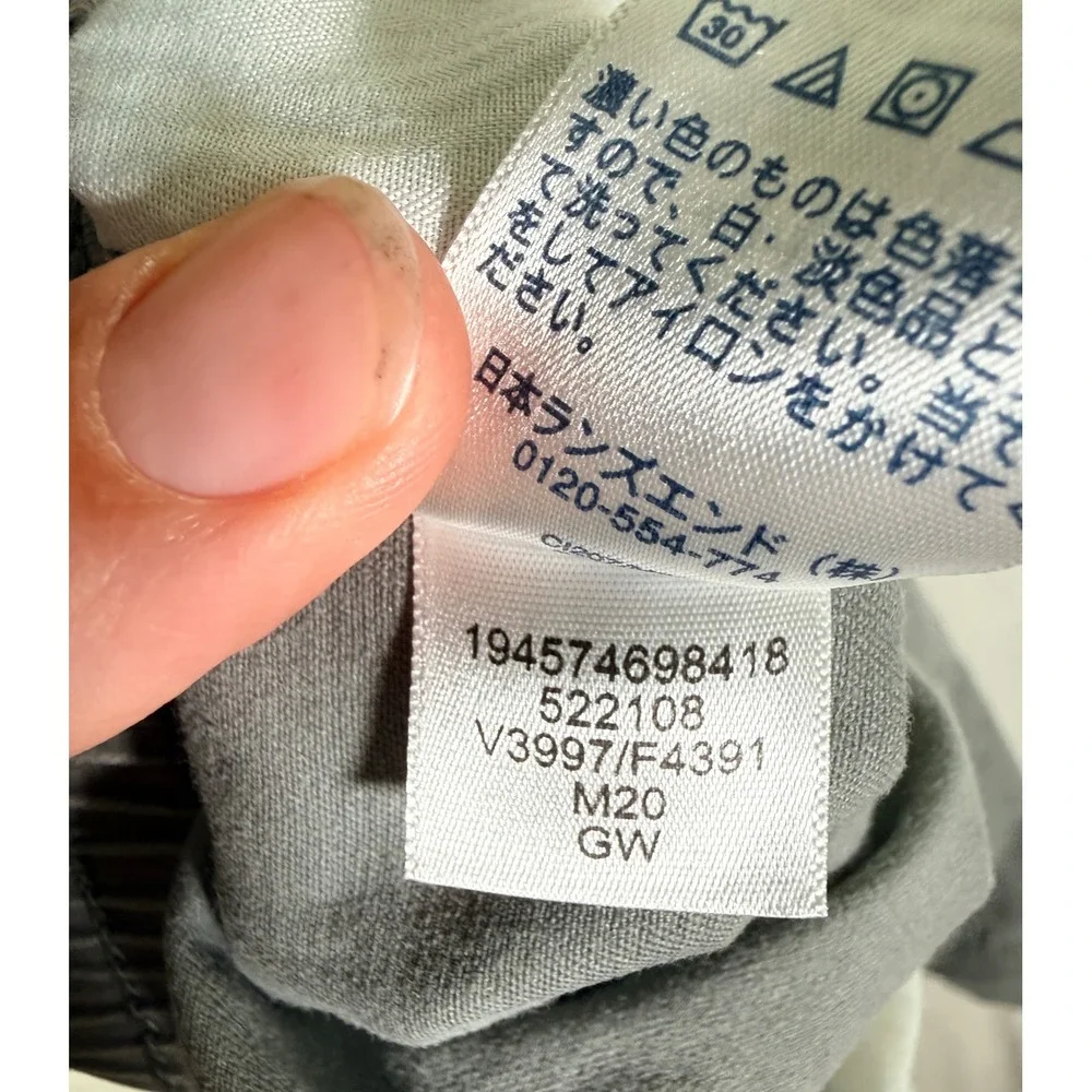 Lands End Womens 18W Gray Mid Rise 6.5
